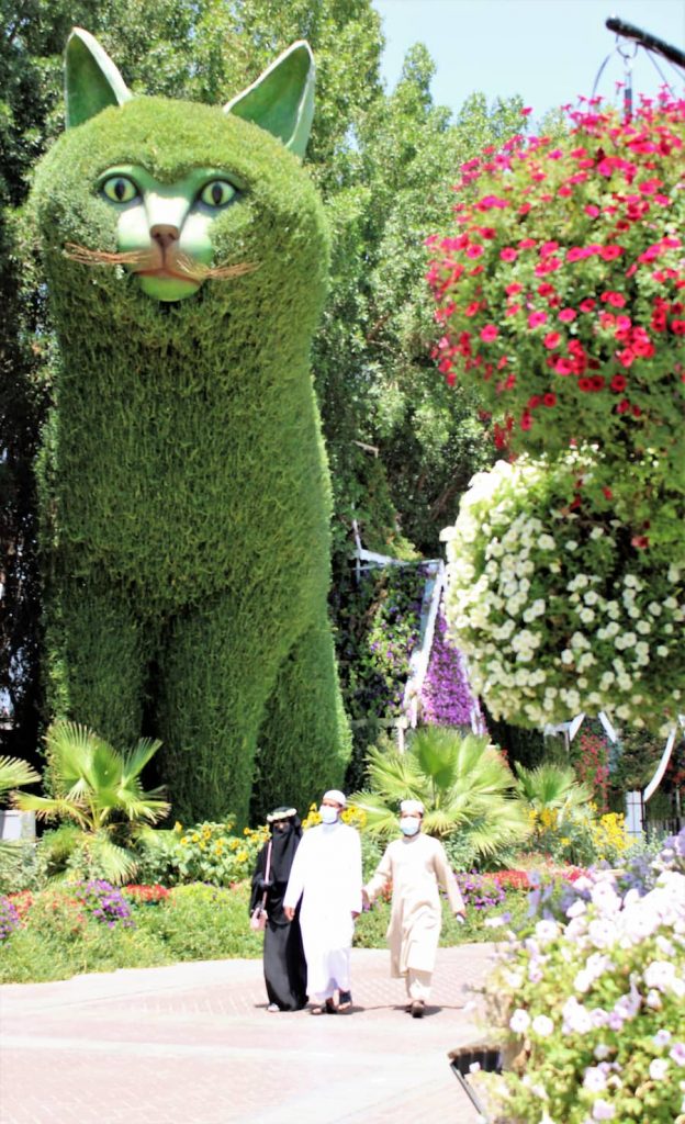Visiter Miracle les jardins de Miracle Garden à Dubaï