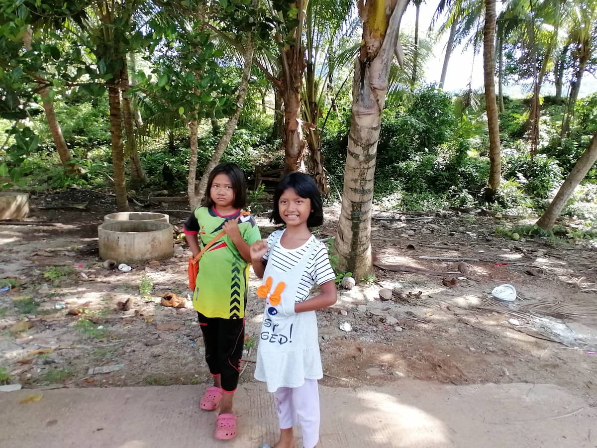 Les enfants Chao Ley sont scolarisés à l'école de la communauté.