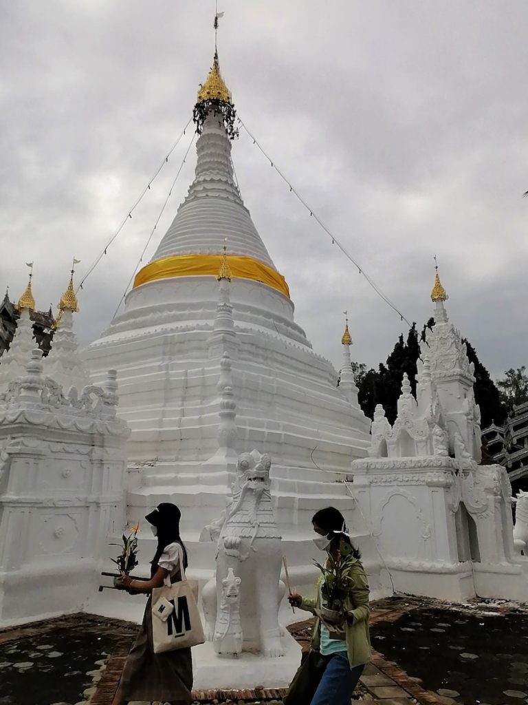 Le Wat Phra That Doi Kong Mu