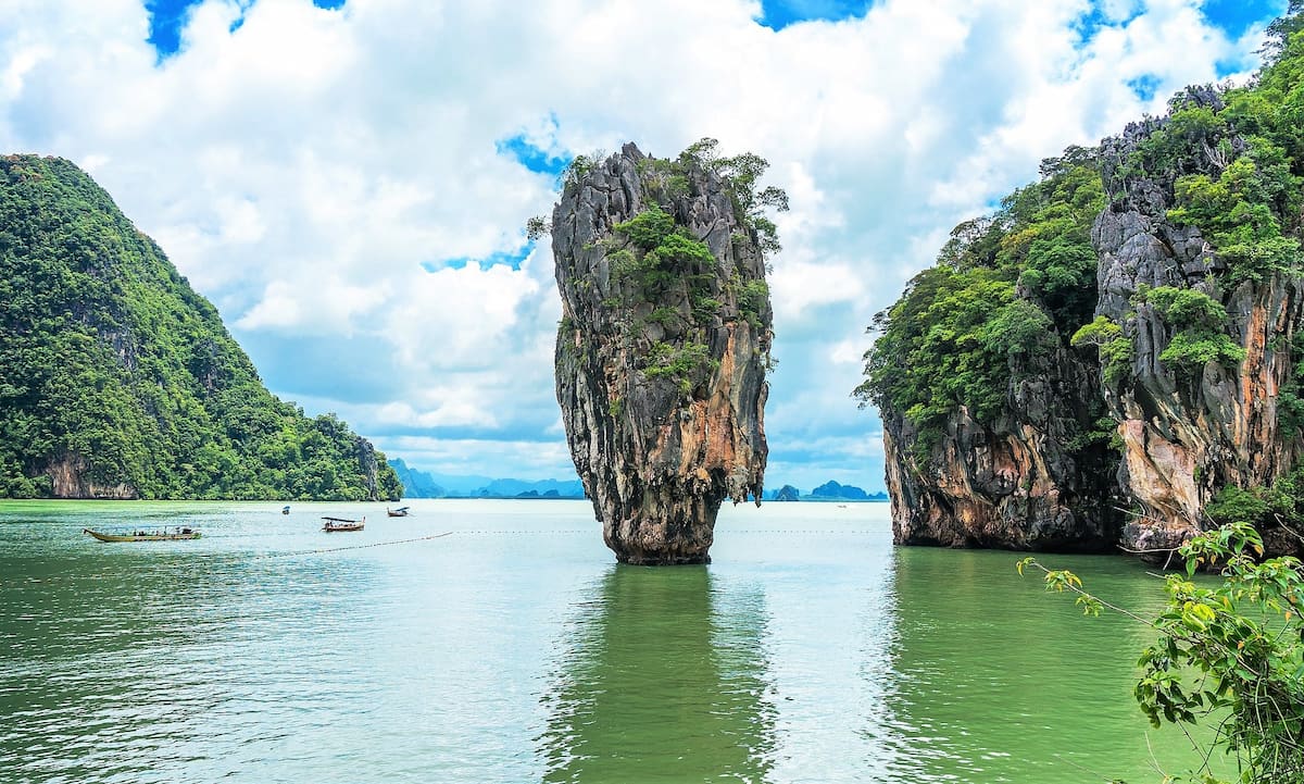 Phang Nga et son célèbre rocher