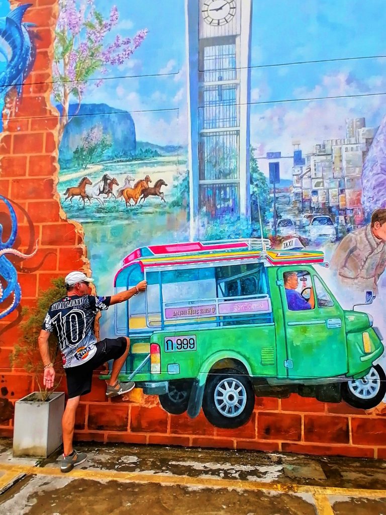 À Trang, on trouve quelques petites ruelles avec du 3D Street Art