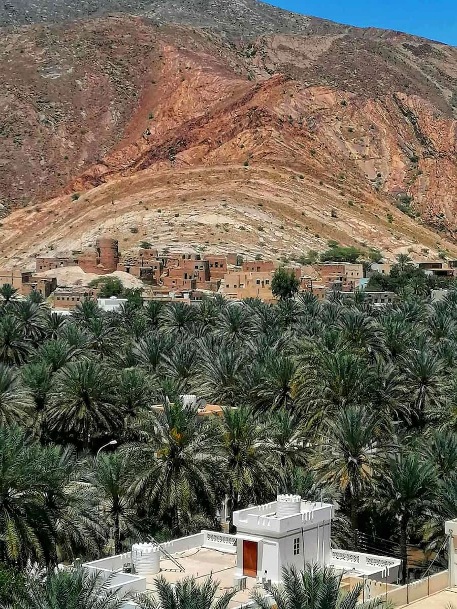 Le village abandonnée de Al Hamra, près de Nizwa. Mais il y a bon nombres de villages abandonnés à Oman.