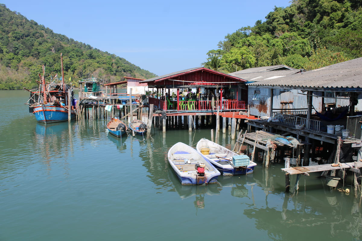 Village de pêcheurs sur Koh Chang