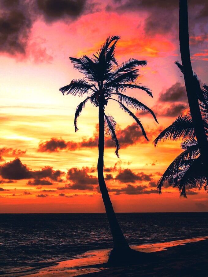 Magnifique coucher de soleil à Koh Mak